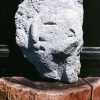 Face in Cement